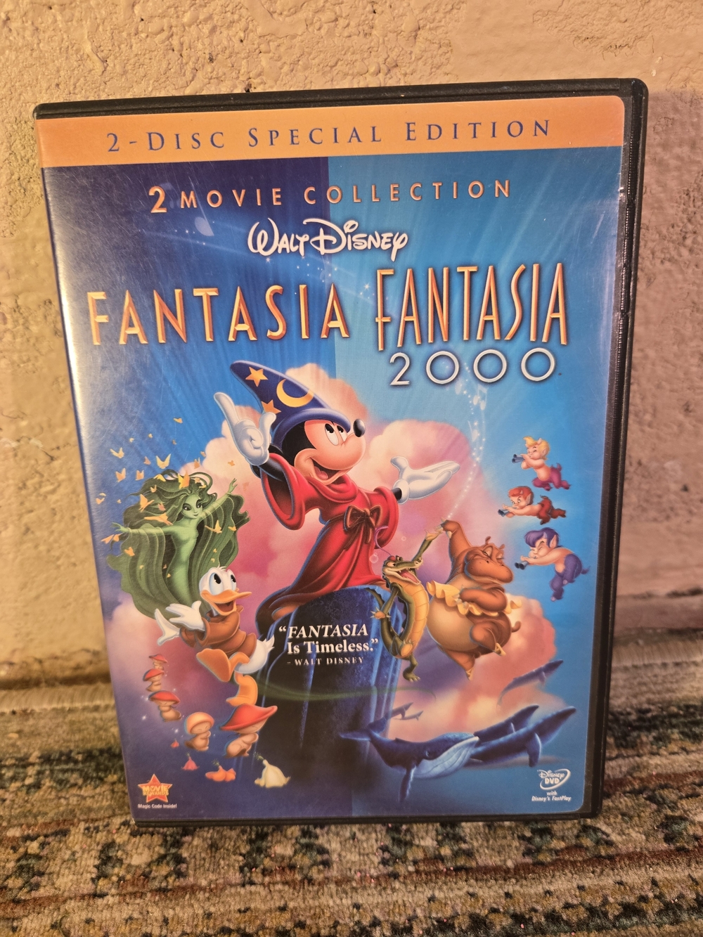 Disney's Fantasia and 2000 (2 Movie Collection  2-Disc DVD Set) Special Edition